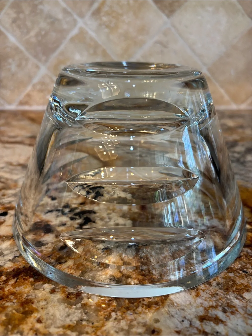 Stunning Crystal Serving Bowl - Elegant  Design
